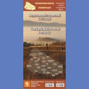 Ukraina: Beskidy Górnodniestrzańskie. Mapa turystyczna 1:50 000 foliowana.