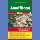 Amalfitana. Mapa turystyczna 1:40 000 laminowana. Pocket