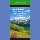 Góry Retezat (Muntii Retezat). Mapa turystyczna 1: 50 000
