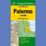 Palermo (Palerme). Plan miasta 1:12 500.