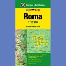 Rzym (Roma). Plan miasta 1:12 500.