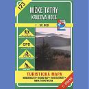 123 Niżne Tatry (Nízke Tatry, Kráľova hoľa)<BR>Mapa turystyczna 1:50 000