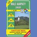 128 Małe Karpaty, Zaruby (Malé Karpaty, Záruby)<BR>Mapa turystyczna 1:50 000