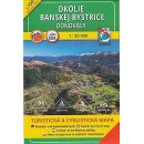100 Okolice Bańskiej Bystrzycy, Donowaly (Okolie Banskej Bystrice, Donovaly)<BR>Mapa turystyczna 1:50 000
