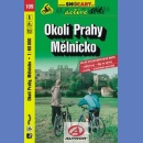 109 Okolice Pragi pn. (Mělnicko). Mapa turystyczna 1:60 000.