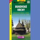 1119 Góry Bukowskie (Bukovské vrchy). Mapa turystyczna 1:50 000