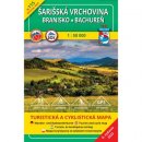 115 Szaryska Wierchowina, Branisko, Bachureń (Šarišská vrchovina, Branisko, Bachureň)<BR>Mapa turystyczna 1:50 000