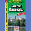 126 Okolice Pragi pd.-wsch. (Posázaví. Benešovsko). Mapa rowerowa 1:60 000.