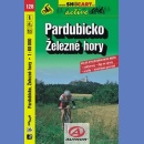 128 Okolice Pardubic, Góry Żelazne (Pardubicko, Železné hory). Mapa rowerowa 1:60 000.