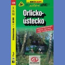 129 Uście nad Orlicą (Orlickoústecko). Mapa turystyczna 1:60 000.