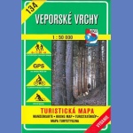 134 Veporske vrchy. Mapa turystyczna 1:50 000.