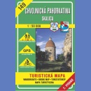 149 Pogórze Chwojnickie (Chvojnická pahorkatina. Skalica). Mapa turystyczna 1:50 000