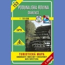 153 Równina Naddunajska, Diakovce (Podunajská rovina, Diakovce). Mapa turystyczna 1:50 000