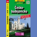 159 Okolice Czeskich Budziejowic (Českobudějovicko). Mapa rowerowa 1:60 000.