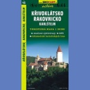 16 Okolice Pragi zachód (Křivoklátsko, Rakovnicko, Karlštejn). Mapa turystyczna 1:50 000.