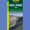 19 Okolice Pragi południe (Okoli Prahy Jih). Mapa turystyczna 1:50 000.