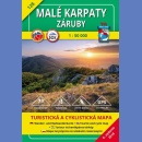 128 Małe Karpaty, Zaruby (Malé Karpaty, Záruby)<BR>Mapa turystyczna 1:50 000