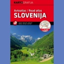 Słowenia. Atlas drogowy 1:75 000.