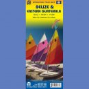 Belize, Wschodnia Gwatemala (Belize, East Guatemala). Mapa drogowa 1:300 000/1:470 000 wodoodporna.