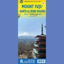 Japonia: Region Tokio, Mount Fuji. Mapa 1:1 600 000/1:65 000.