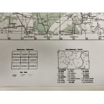 Garwolin M-34-008-A,B.<BR>Mapa topograficzna 1:50 000 Układ UTM