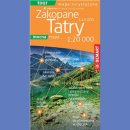 Tatry. Zakopane. Mapa turystyczna 1:20 000 laminowana