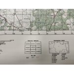 Świętajno N-34-091-A,B.<BR>Mapa topograficzna 1:50 000 Układ UTM