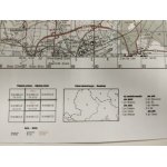Wydminy N-34-081-A,B. Mapa topograficzna 1:50 000 Układ UTM