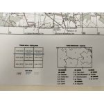 Goworowo N-34-116-A,B. Mapa topograficzna 1:50 000. Układ UTM