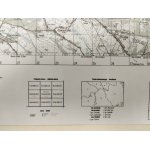 Kadzidło N-34-103-A,B. Mapa topograficzna 1:50 000. Układ UTM