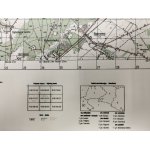 Obrzycko N-33-118-C,D. Mapa topograficzna 1:50 000 Układ UTM
