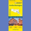 Włochy: Emilia-Romania. Mapa samochodowa 1:200 000