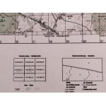 Zagaje N-34-053-C,D.<BR>Mapa topograficzna 1:50 000 Układ UTM