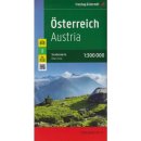 Austria. Mapa samochodowa 1:300 000.