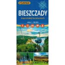 Bieszczady. Mapa atrakcji turystycznych. Mapa 1:100 000.