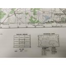 Choszczno N-33-103-A,B. Mapa topograficzna 1:50 000 Układ UTM