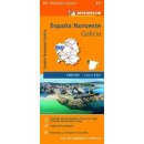Hiszpania Północno-Zachodnia: Espana Noroeste. Mapa samochodowa 1:400 000.