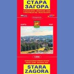 Stara Zagora. Plan miasta 1:8 000. 