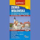 Ziemia Wołowska. Mapa turystyczna 1:40 000.