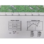Gozdnica M-33-019-C,D. Mapa topograficzna 1:50 000 Układ UTM