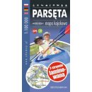Parsęta. Szlak kajakowy. Mapa turystyczna 1:100 000, foliowana