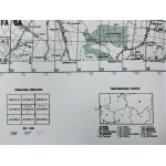 Tyszowce M-34-060-A,B. Mapa topograficzna 1:50 000. Układ UTM