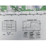 Milicz M-33-023-A,B. Mapa topograficzna 1:50 000 Układ UTM