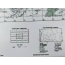 Pieńsk M-33-031-A,B. Mapa topograficzna 1:50 000 Układ UTM