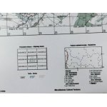 Pieńsk M-33-031-A,B. Mapa topograficzna 1:50 000 Układ UTM
