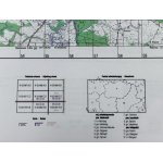 Białogard N-33-068-C,D. Mapa topograficzna 1:50 000 Układ UTM