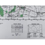 Gostyń M-33-011-A,B.<BR>Mapa topograficzna 1:50 000 Układ UTM