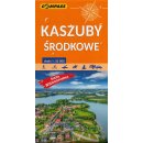 Kaszuby Środkowe. Mapa turystyczna 1:55 000 laminowana.