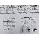 Kcynia N-33-119-A,B. Mapa topograficzna 1:50 000 Układ UTM