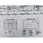 Kcynia N-33-119-A,B. Mapa topograficzna 1:50 000 Układ UTM